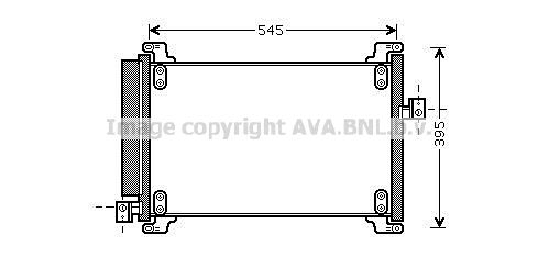 AVA QUALITY COOLING Kondensators, Gaisa kond. sistēma FT5327D